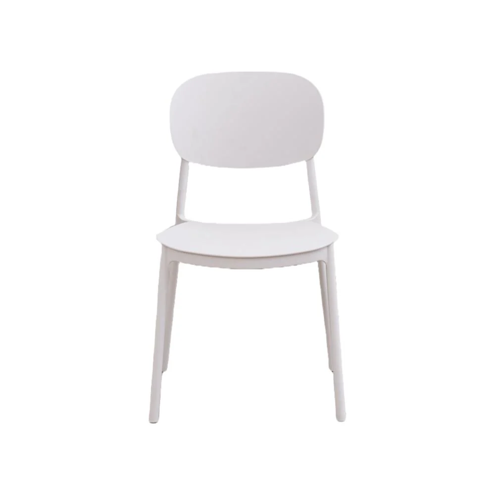Silla Milan, Color Blanco, Con espaldar y diseño Moderno X2 - Imagen 8
