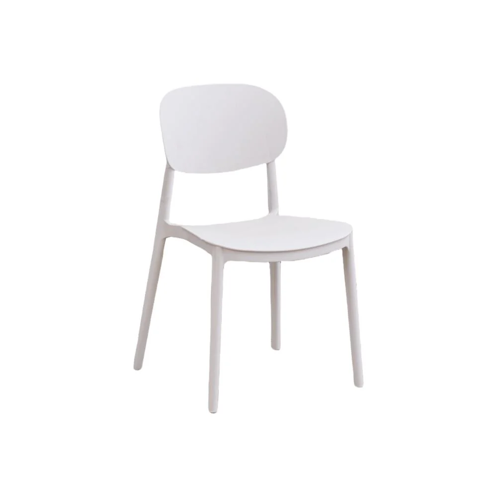 Silla Milan, Color Blanco, Con espaldar y diseño Moderno X2 - Imagen 9