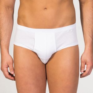 Slip con abertura Brummel hilo de Escocia