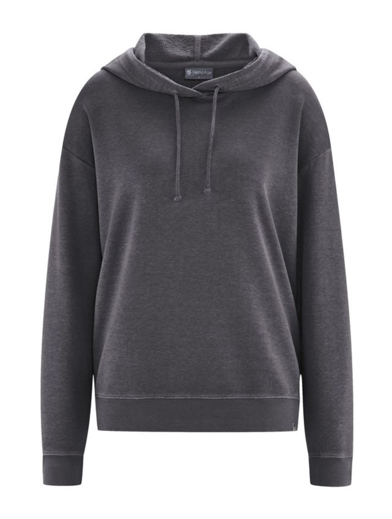Sudadera con capucha de cáñamo y algodón orgánico - Imagen 4